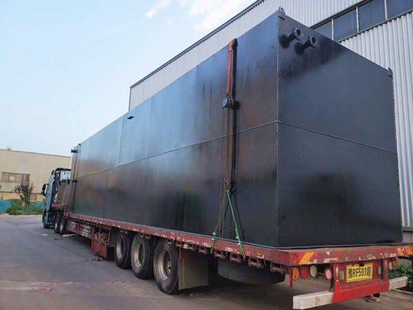 Jinchuan Group No. 2 Mining Area 800-ton domestic sewage treatment project site