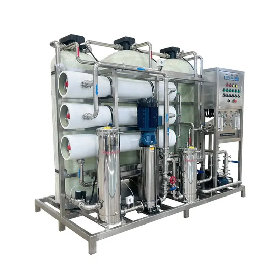 3T/H Industrial RO Water Purifier System – Automated with Pump & PLC