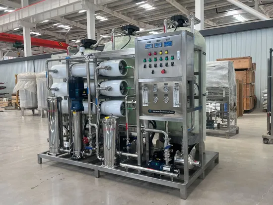 3T/H Industrial RO Water Purifier System – Automated with Pump & PLC