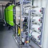 6T/H High-Efficiency  Industrial RO Water Purifier System with PLC & Motor