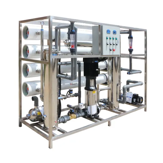 8T/H High-Efficiency Automatic RO Water Purification System with PLC Control