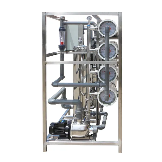 8T/H High-Efficiency Automatic RO Water Purification System with PLC Control