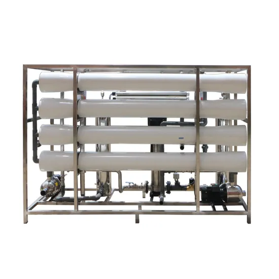 8T/H High-Efficiency Automatic RO Water Purification System with PLC Control