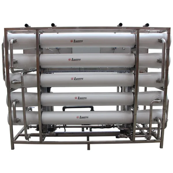 4T/H High-Efficiency Two-Stage Industrial RO Water Treatment System